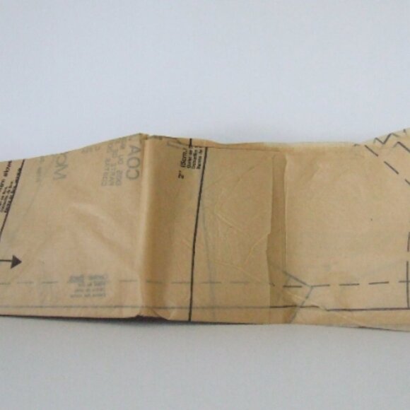 Fall coat sewing pattern McCall's uncut vintage plus size 14 long jacket 1980s - Picture 5 of 5